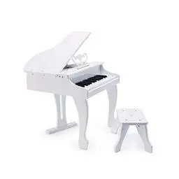 Produktbild: Hape Luxusflügel | Piano mit 30 Tasten, inklusive Stuhl, elektronisches Musik-Keyboard, ab 3 Jahren, Weiß