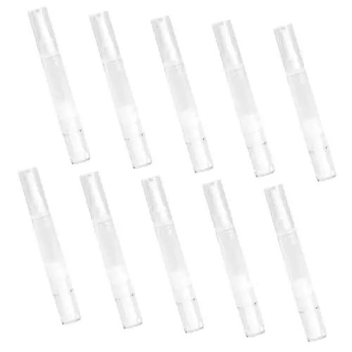 Produktbild: HAPINARY Nagelaufheller 10 Stück Kosmetik Lipgloss Behälter Kosmetik Behälter Kosmetik Spender Röhren Lipgloss Spender Röhren Nagelöl Stift Röhren Nagelhaut Öl Stift Röhren