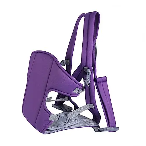 Produktbild: HAPINARY 1Stk Kleinkindertrage hosenträger kinder kindergurt Babytrage mit verstellbarem Schultergurt Sommerrucksack für Eltern praktischer Schultergurt neugeborene trage Babygurt Violett