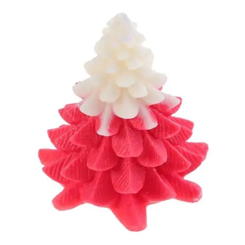 Produktbild: HAPINARY 1Stk Weihnachtsbaumkerzen christbaumkerzen rot weihnachtsbaumdeko duftende Stumpenkerzen süße Kerzen Party-Aromakerzen-Requisiten Requisiten für Weihnachtsduftkerzen Soja-Wachs