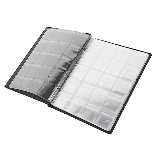 Produktbild: HAPINARY 1 -Buch Ausstellungsbuch Münze Kollektor Münzalbum Lieferungen Briefmarkenalbum Inhaber Erinnerungsbuch Bücher für Münzsammler Münzsammler-Album Münzbinder Münzalben PVC Blue
