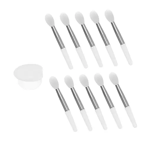 Produktbild: HAPINARY Lippenpeeling Satz Mit Kosmetischen Lippenmasken Und Silikon Lippenbalsam Applikatoren Für Praktische Anwendung