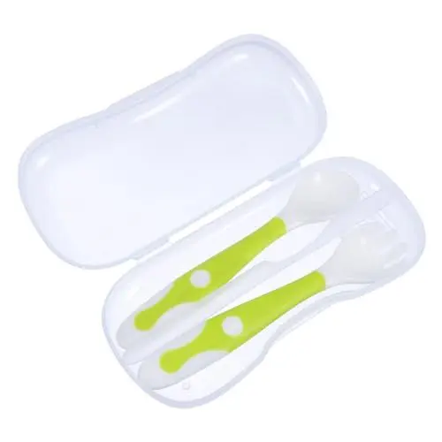 Produktbild: HAPINARY 1 Satz Löffelset Für Nahrungsergänzungsmittel Baby-kit Kindergeschirr Kinderbesteck Tragbares Besteck Babyanzüge Für Kinder Biegbar Kieselgel Kleinkind