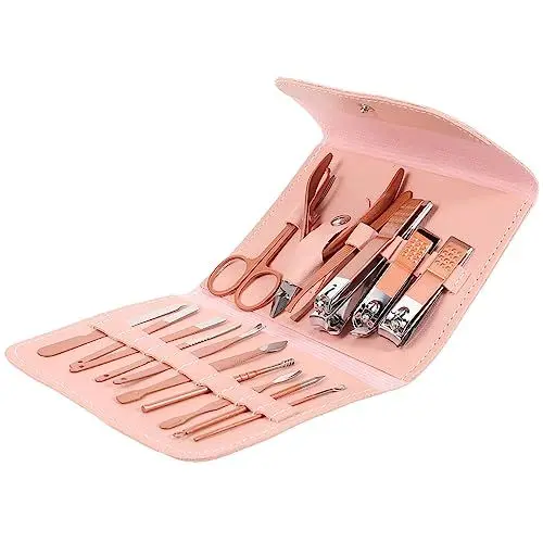 Produktbild: HAPINARY 1 Satz Tragbarer Nagelknipser Für Zehennägel Nagelknipser-set Maniküre-werkzeug-set Für Draußen Professionelles Maniküre-set Pediküre-werkzeuge Nagelknipser Reise Maniküre-set