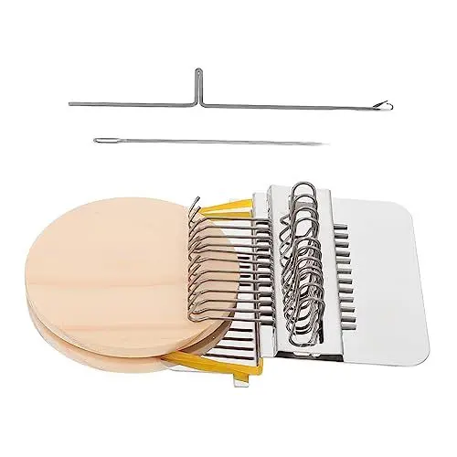 Produktbild: HAPINARY Holzwebstuhl Spielzeug Für Kinder DIY Strickset Zur Intellektuellen Entwicklung Handgefertigtes Strickgerät Mit Langer Lebensdauer