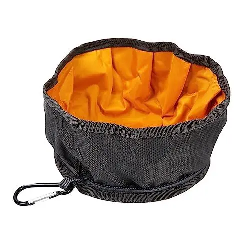 Produktbild: HAPINARY Futternapf Für Haustiere Faltbar Futterbecken Tragbar Hundenapf Für Outdoor-aktivitäten Zufällige Farbe