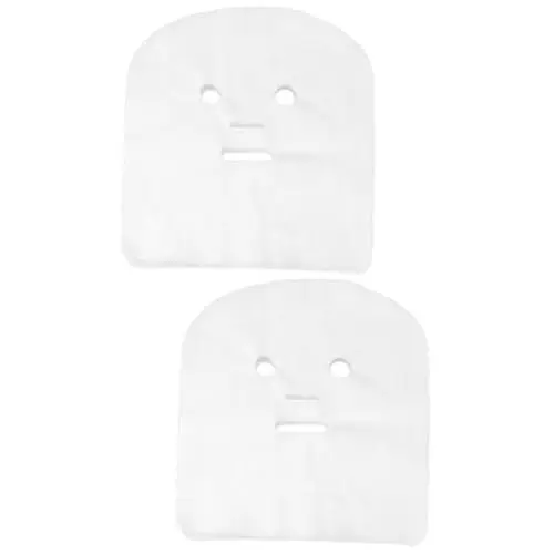 Produktbild: HAPINARY 200 Stk Schönheitsmaske aus mundschutzmasken baumwoll putztuch skin care gesichtsbehandlung gesicht reinigung Gesichtsgaze für Schönheitssalon Baumwollgaze Weiß