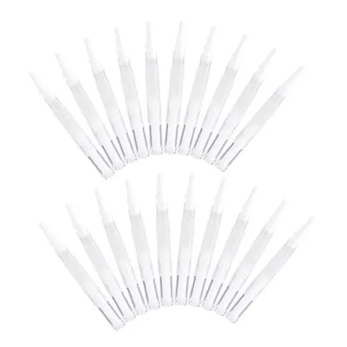 Produktbild: HAPINARY 20 Stück Rotierende Stiftröhre Wimpernwachstums Flüssigkeitsspender Röhren Kosmetikbehälter Röhren Nagelöl Stift Twist Röhren Leere Nagelhautöl Stift Kosmetischer Lipgloss