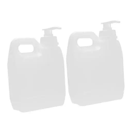 Produktbild: HAPINARY 2St Flasche mit Pumpe lagercontainer Shampoo-Flaschen Cosmetic Container shampooflasche Spender für Seifenflaschen Pumplotionspender Chemikalienbehälter Pumpflasche