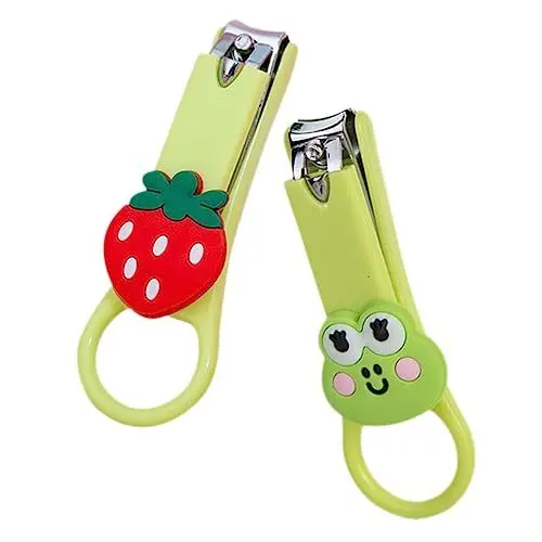 Produktbild: HAPINARY 2St Nagelknipser für Kinder Clipper Werkzeuge für die Babypflege Sicherheitsset für Babys Mini-Nagelknipser -Nagelschneider Nagelset für Babys Nagelknipser für Neugeborene PVC