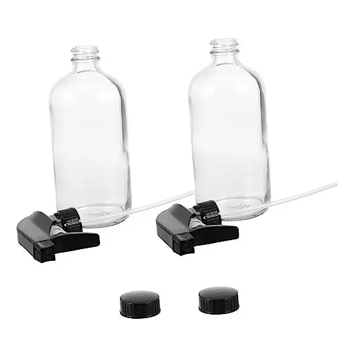 Produktbild: HAPINARY 500 Ml Sprühflaschen 2 Stück Mit Deckel Für Unterwegs Zuhause Büro Glasmaterial