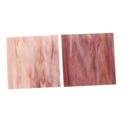 Produktbild: HAPINARY 2 Stück Blätter Buntglasscheibe Kreative Mosaikfliesen Diy-zubehör Diy-materialien Basteln Diy-heimdekoration Quadratische Mosaikfliesen Wandfliesen Mosaikfliesen Selber Machen
