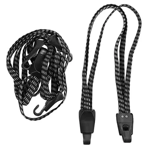 Produktbild: HAPINARY 2 Stück Spanngurte Für Fahrradträger Verstellbare Zurrgurte Mit Klemmschloss Zur Sicheren Ladungsbefestigung Für Auto Transport Und Camping Belastbar Bis