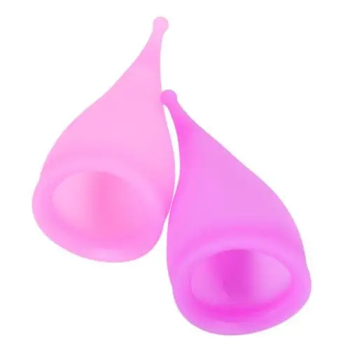Produktbild: HAPINARY 2st Für Frauen Weibliche Lila Tante Messbecher Menstruationstassen Feminin Feminin Produkte Violett