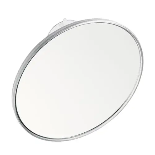 Produktbild: HAPINARY 30 Facher Vergrößerungsspiegel Mit Saugnäpfen Badezimmer Schminkspiegel Ideal Für Präzises Make up Tragbarer Kosmetikspiegel Perfekt Für Zuhause Und Reisen