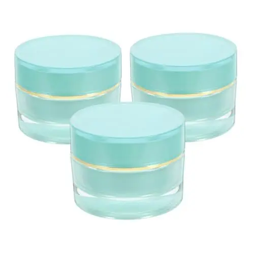 Produktbild: HAPINARY 3St Kosmetische Flasche packete packaging reiseflaschen Make-up-Aufbewahrung travel bottle Krüge mit Deckel kleine Sahnebehälter Aufbewahrungsbehälter für Sahne Reisebehälter Acryl