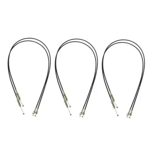 Produktbild: HAPINARY 3 Stücke Liege Griff Ersatz Kabel Metall Liege Zugkabel Für Sofa Couch Ersatzteile