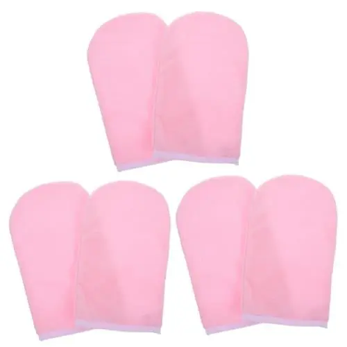 Produktbild: HAPINARY 3 Paare Handschuhe aus gewachster Baumwolle Paraffinwachs Handschuhe Wachshandschuhe für Spa Handschuhe aus Paraffin thermische Handschuhe Feuchtigkeitsspendende Spa-Handschuhe
