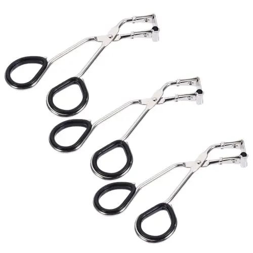 Produktbild: HAPINARY Wimpern Make-up Werkzeuge 3 Sets Von Metall Klemme Curlers Mit Silikon Pads Kompakte Für Auf-