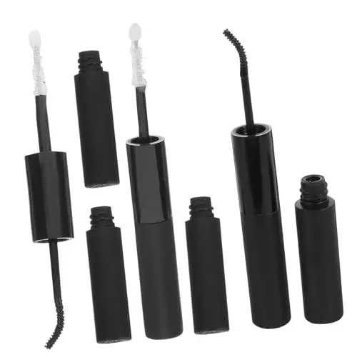 Produktbild: HAPINARY 3st Falscher Wimpernkleber Wimpernbindung Und -versiegelung Wimpernkleber Und -versiegelung Werkzeuge Zur Wimpernverlängerung Make-up-tools Für Frauen Black Kunststoffschale
