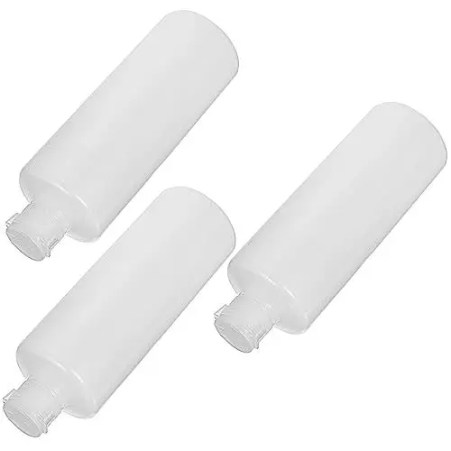 Produktbild: HAPINARY 3st Reiseflasche Körperwäsche Leere Flasche Spender Für Körperwaschmittel Conditioner-Spender Flüssigseife Leere Flasche Shampoo Weiß Ankleiden Reisen Sport Flasche Duschgel