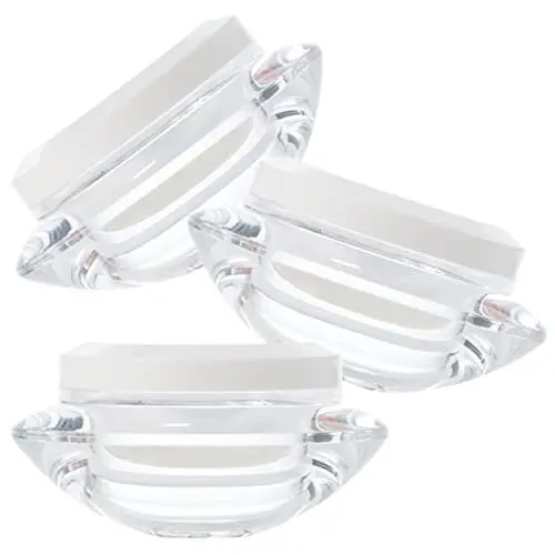 Produktbild: HAPINARY Reise-aufbewahrungsflasche 3er-pack Leere Behälter Für Gesichtscreme Lotionglas Auslaufsicherer Deckel Für Kosmetik