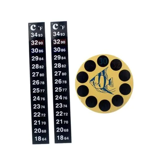 Produktbild: HAPINARY 3st Wasserthermometer Zubehör Aufkleber Für Aquarien Aufkleber Für Fischbecken Zubehör Für Aquarien Aquarium-thermometer Bierthermometer Patch-thermometer Für Aquarien