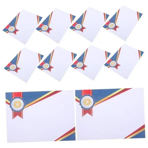 Produktbild: HAPINARY 50 Blatt Blanko Zertifikat Blanko Diplom Zertifikat Geschenkgutscheine Papier Für Geschäftszertifikate Druckpapier Ehrenzertifikat Blankopapier