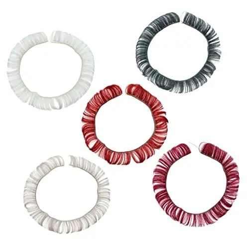 Produktbild: HAPINARY 5St Puppe Perücke puppenperücken puppenhaar Puppenreparatur kurze haare perücken Bjd-Puppe DIY Puppenperücke Kurzhaarperücke Bastelbedarf Materialien Hochtemperaturdraht