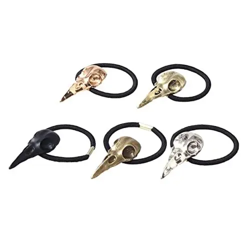 Produktbild: HAPINARY Gothic- -stirnband Aus Metall Schwanzhalter Haargummis Für Damen Und Herren Gothic-accessoires -haargummis Halloween-stirnbänder