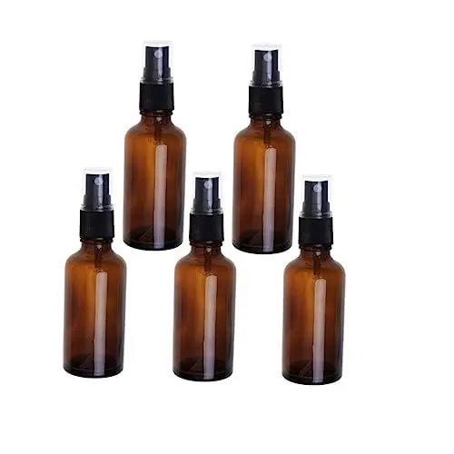 Produktbild: HAPINARY 5 Stück 50 Ml Tragbare Flüssigkeitsflaschen Leere Sprühflaschen – Reiseflaschen-set Für Toilettenartikel