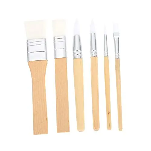 Produktbild: HAPINARY 6-teiliges Aquarellpinsel-stiftset Ölgemäldepinsel Künstlerbedarf Malwerkzeug Für Jungen Und Mädchen Naturhaarpinsel Für Bastelpinsel