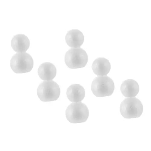 Produktbild: HAPINARY 6-teiliges Handgefertigtes Schneemann-modell-bastelset für Jungen und Mädchen Weihnachtsspielzeug Strumpffüller
