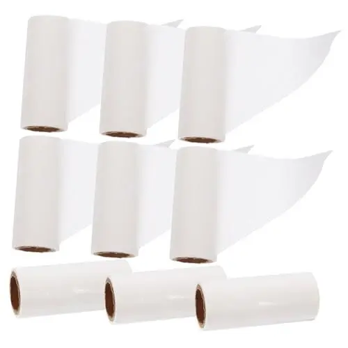 Produktbild: HAPINARY 9 Stück Teiliges Mini Fusselrollen Ersatzrollen für Reisen pro Rolle zur Entfernung von Tierhaaren und Fusseln von Kleidung und Möbeln