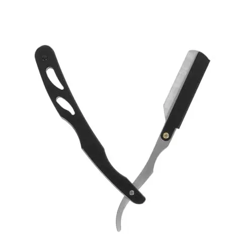 Produktbild: HAPINARY Bartrasierer 1Stk Rasierer razor messerscharfer rasirer Rasiermesser Edelstahl Handbuch Bart Rasiermesser Bartschneider einfach Augenbrauen Trimmer Schermaschinen Mann Rasierklinge