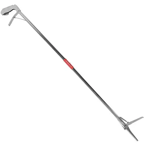 Produktbild: HAPINARY Sicheres Schlangenfangwerkzeug Schlangenzange Aus Edelstahl Schlangenfänger-Clips Schlangenzange Aus Metall Einfach Zu Verwenden