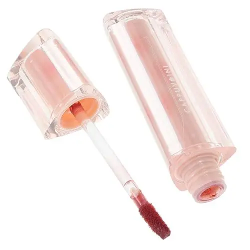 Produktbild: HAPINARY Eistee-lippenglasur Langanhaltende Lippentönung Spiegel-lipgloss Lipgloss Mit Glas-finish Hochglänzende Lippentönung Gelee-glanz-lipgloss Lipgloss Mit Langem Halt Flüssig Rosa