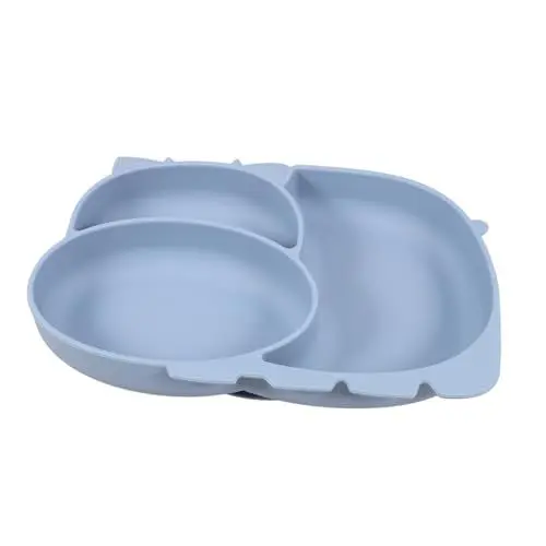 Produktbild: HAPINARY -Essteller Schüssel mit Saugfuß Babynapf Saugnäpfe Absaugen von Entwöhnungsschalen Schüssel essen babygeschirr set kinder essgeschirr Babyschalen Cartoon-Schüsseln Kieselgel