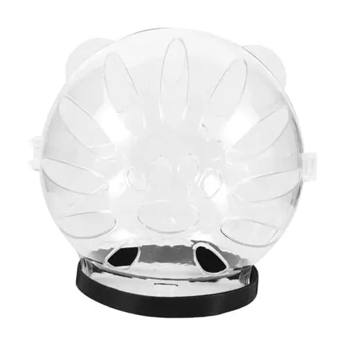 Produktbild: HAPINARY Haustierraumhaube Katzenhelm Katzenklarer Helm Katzenaugenmaske Katzenhalsband Ohrenreiniger Für Katzen Katzenblasenhelm Katzenanzug Kätzchen Schnauze Haustier Helm Abs Transparent