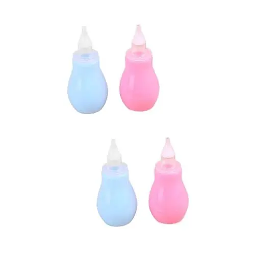 Produktbild: HAPINARY Nasensauger Baby 4 Stück Nasale Babypflegeprodukte Nasensauger Für Babys Nasensauger Neugeboren Schleimentfernung Nasal Nasenreiniger Sicherheits-nasenreiniger Handpumpensauger