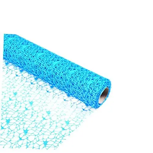 Produktbild: HAPINARY Rollen -Jacquard-Netz Verpackungsmaterialien Für Blumen Netzband Aus Stoff Gazenetzanhänger Selber Machen Bastelnetz Tragbare Nähmaschine Geschenkgaze Verpacken