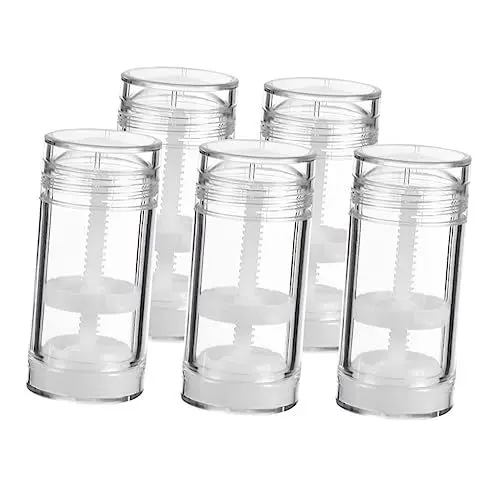 Produktbild: HAPINARY 5 Stücke Creme Sub Dispenser Pp Material 50ml Leere Roller Flaschen Für Reise