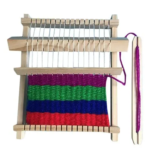 Produktbild: HAPINARY Spielzeug Aus Holz Knitter Pädagogisches Stricken Kit Für Mädchen Jungen Feine Handwerkskunst
