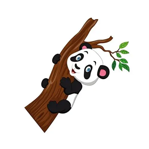 Produktbild: HAPINARY Wandtattoo Kinderzimmer Abziehbilder Babyzimmer Wanddekoration Dekorative Wandaufkleber Abnehmbare Wand Wandbild Kinderzimmer Wand Dekoration Wandaufkleber Wechseln 3d Tier Peeling