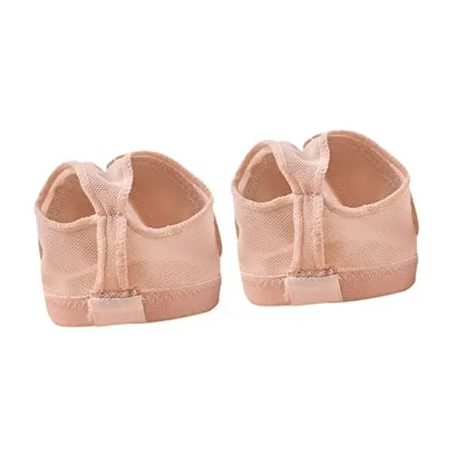 Produktbild: HAPINARY tanzende Socken gymnastikmatten gymnastics mat Tanzhilfen dance shoes footcare schuhüberzieher Werkzeuge für die Fußpflege Zehenpolster tanzen Fußpolster Schutzkissen Beige