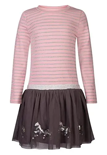 Produktbild: Happy Girls® Mädchen Kleid Tüll-Rock Einhorn, Größe:86, Präzise Farbe:Rose