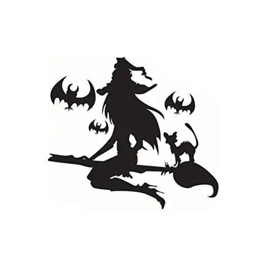 Produktbild: Happy Halloween Wandaufkleber Einzigartige Und Fledermäuse Horror Fenster Aufkleber Wandtattoo Wandapplikation für Halloween Ghost Festival Bankett