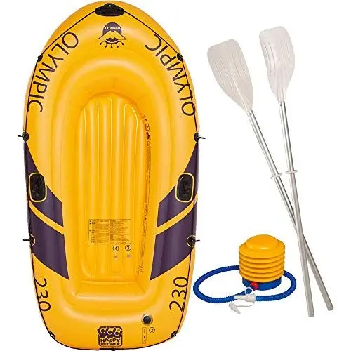 Produktbild: Happy People Unisex – Erwachsene Sportboot 230er Schlauchboote, Gelb, 230x135