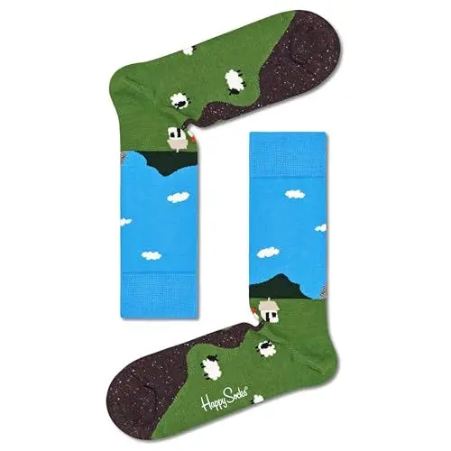Produktbild: Happy Socks Damen Little House On The Moorland Socken, Multi, 36-40