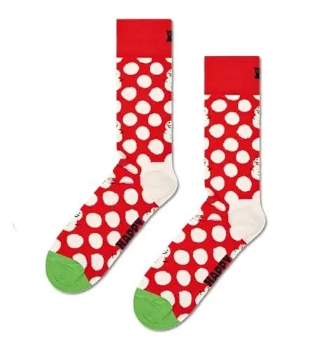 Produktbild: Happy Socks Herren Big Dot Snowman Socken, Mehrfarbig (Multicolour 430), 7/10 (Herstellergröße: 41-46)